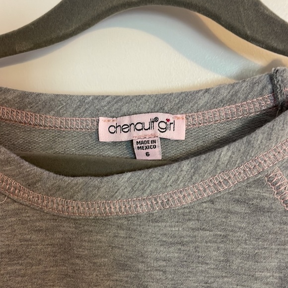 Grey long sleeve tunic size 6 - Picture 3 of 3